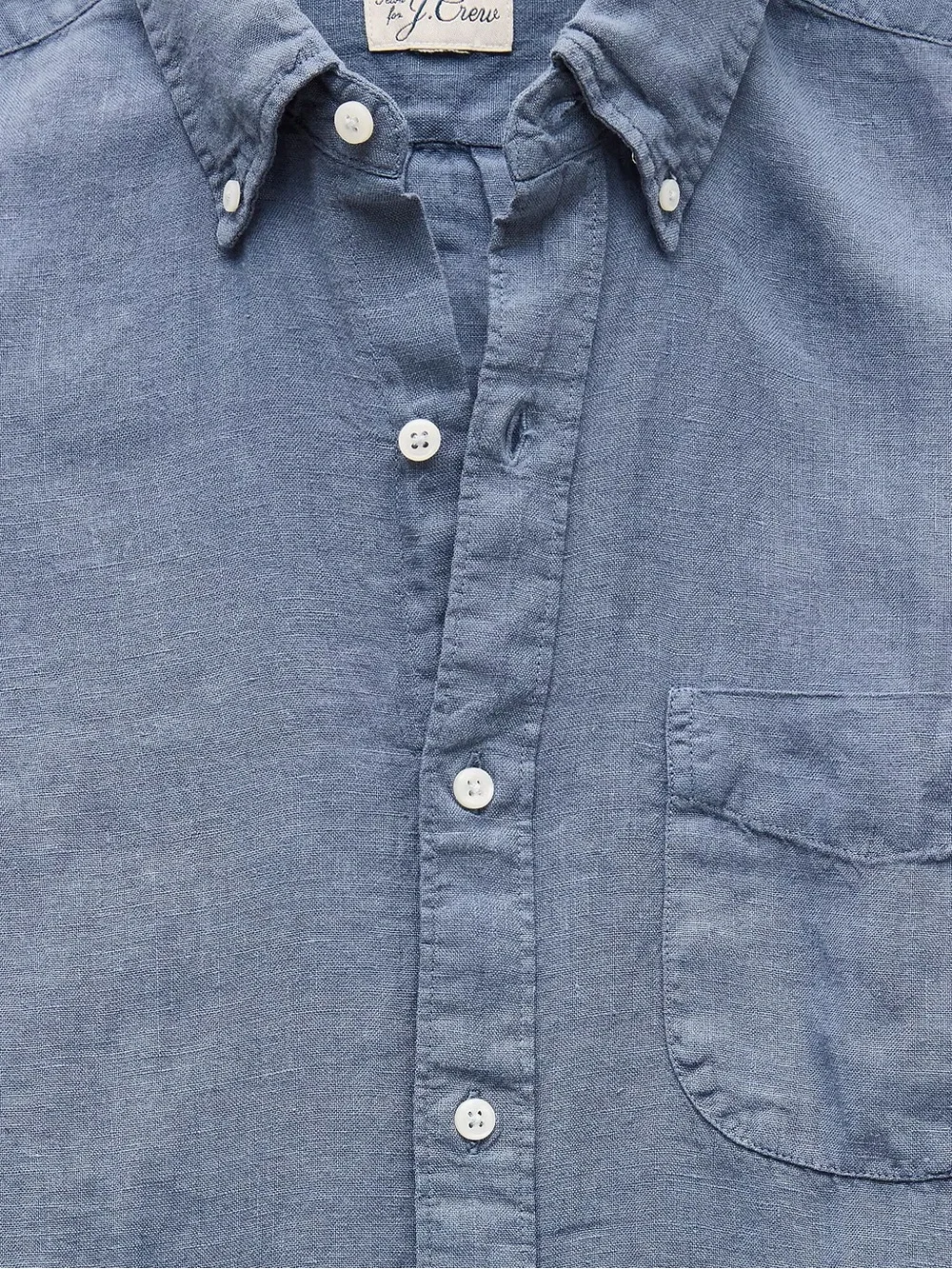 J Crew Classic Baird McNutt garment-dyed Irish linen shirt